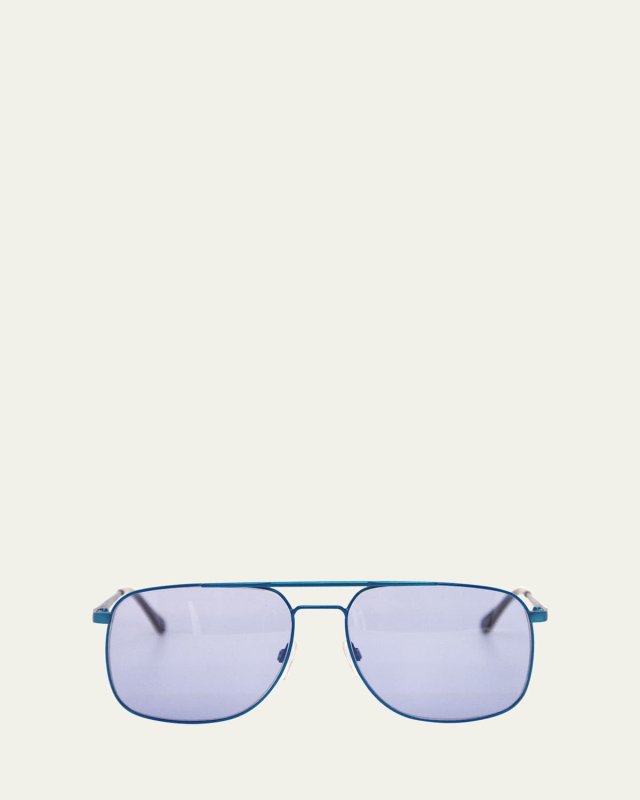 Toni Aviator Metal Sunglasses